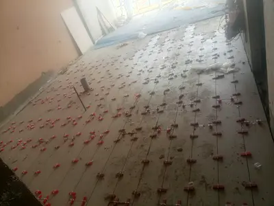 Tile work