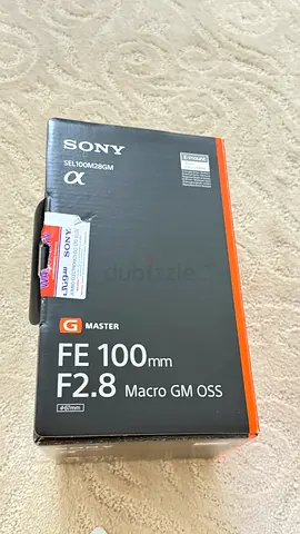 Sony FE 100mm F2.8 Macro GM OSS (SEL100M28GM) — Like New in Box with additional latest Godox Ma2