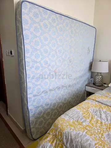 king size bed and mattress