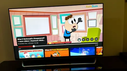 LG 55” 3D TELEVISION