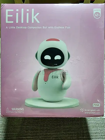 Eilik Desktop Companion Robot Toy - Pink (Boxed)