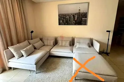 Looks IKEA Sodhremn L Shape Sofa Beige