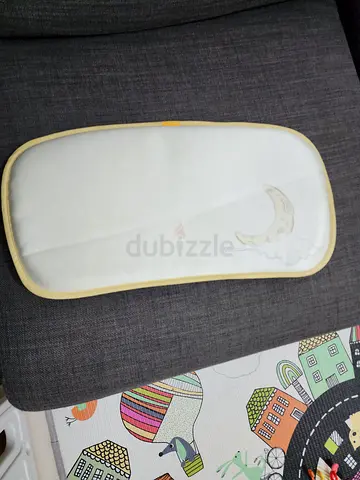 Baby breathable flat head pillow — soft infant sleep support