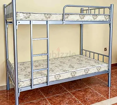 Bed Bunker Silver Type heavy duty As New
