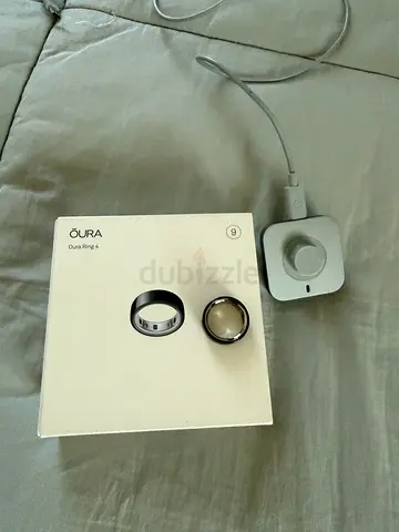 Oura Ring 4 Black Size 9