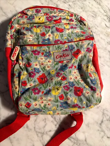 Cath Kidston floral kids backpack - small, used twice