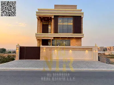 Luxury villa for sale, combining sophistication and privacy | Prime location, exceptional finishing, freehold ownership for all nationalities.