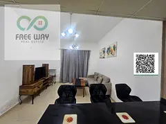 ✨ **Fully Furnished One-Bedroom Apartment with Living Room** ✨For Annual Rent