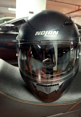 Nolan N60-6 full-face helmet, size M, black - made in Italy