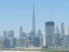 Luxury Chiller-Free Studio | Stunning Burj Khalifa View | All Amenties Are Available | Azizi Riviera