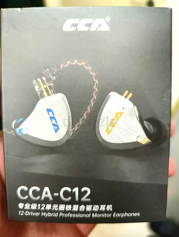 CCA-C12 Professional IEM Earphones + KZ-AZ09 Bluetooth Wireless Adapter