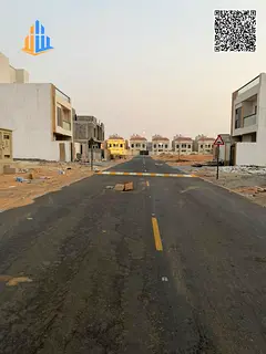 **Two adjacent plots of land for sale in Al Zahia Square, Ajman | Opposite the mosque | Registration