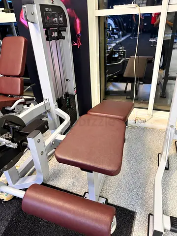Adjustable Weight Bench with Leg Curl - Used Gym Equipment