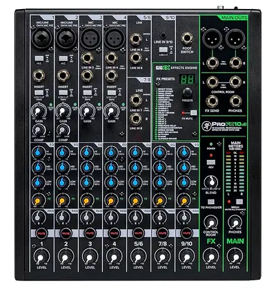Mackie ProFX10v3 10-Channel USB Mixer (Good Condition)