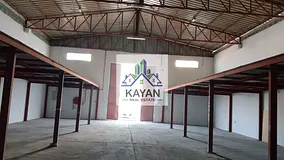 Warehouse for annual rent in Umm Al-Tha'oub, with an area of 6,000 square feet.