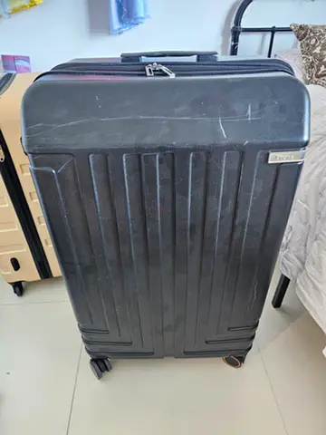 Black travel luggage
