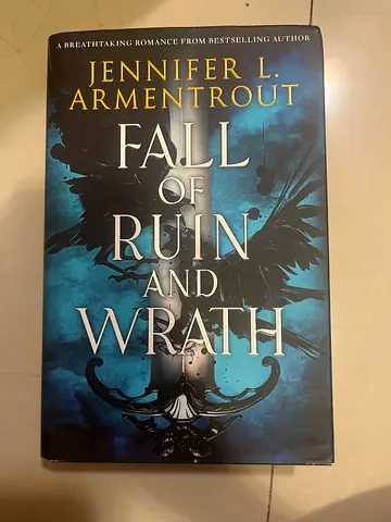 Fall of Ruin and Wrath by Jennifer L. Armentrout (hardcover)