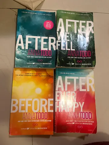 Set of 4 Anna Todd After / Before Paperbacks (After, After We Fell, After Ever Happy, Before)
