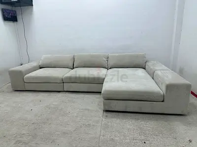 Looks great condition eichholtz brand lshape sofa