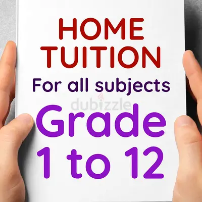 Home tuition for all subjects