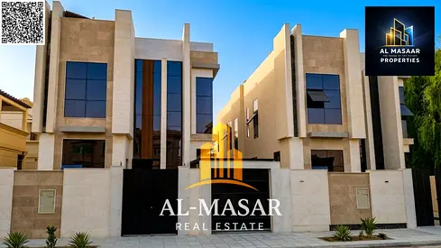 An excellent villa in Al Mowaihat 3, close to Ajman Academy, Saudi German Hospital, and the school complex; freehold ownership available for all natio