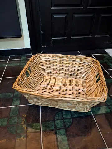 Wicker basket IKEA