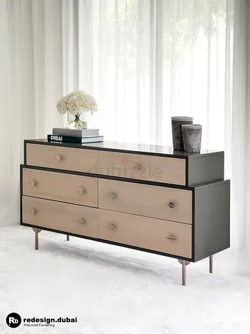 WEST ELM MID CENTURY RETRO DRESSER or chest sideboard buffet credenza console table storage drawer
