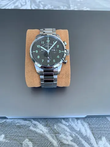 West End - Steel Men's Chronograph Watch with Black Dial