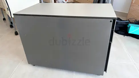 Grey Office Drawer Cabinet / Storage Pedestal