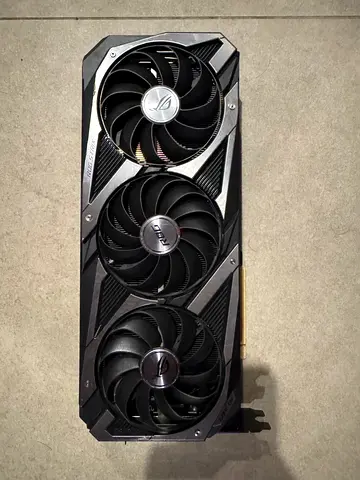 ASUS ROG STRIX RTX 3070 08G- Triple-Fan Graphics Card (used) -high performance