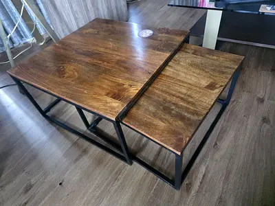 2 piece coffee table