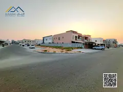 Unique Corner Residential Plot in Al Aaliah Ajman G+1 Permit 100% Freehold Paved Roads Strategic Loc