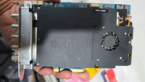 SONY MSQ-S321 Used PCIe Video/Graphics Card with Coax BNC Outputs