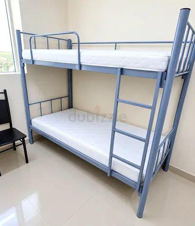 Brand new steel bunk Bed including mattress good quality available