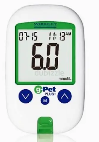 Woodley G Pet Plus+ Blood Glucose Meter – Excellent Condition