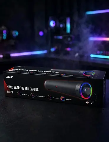Acer Nitro NSX211 Gaming Soundbar with RGB - Sealed Box