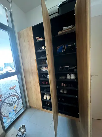 Shoe cupboard and storage