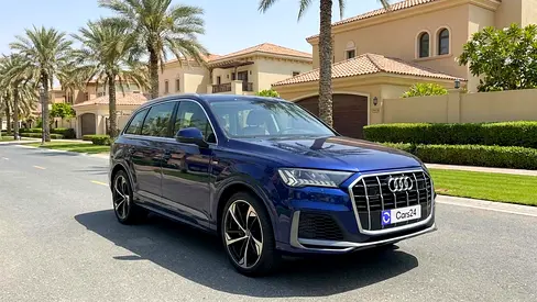 AED 2,518/month | 0 Downpayment | Free 1 Year Warranty | 30 Day Return | AUDI Q7 2023