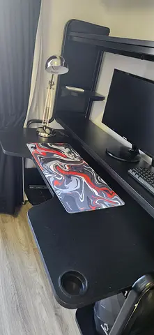 IKEA gaming desk , black