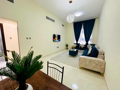 Furnished 1-Bedroom Apartment for Monthly Rent in Al Nuaimiya 2, Ajman – Kuwait Street | Opposite Al Safir Mall