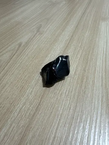 Small Shiny Black Obsidian Rock - Natural Specimen