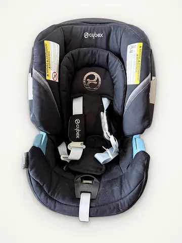 Cybex Aton 2 infant car seat with base and stroller adapters