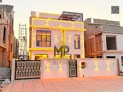 Luxury Villa with Private Pool for Sale in Al Helio 1 – Ajman | 5 Master Bedrooms + Rooftop | Pric