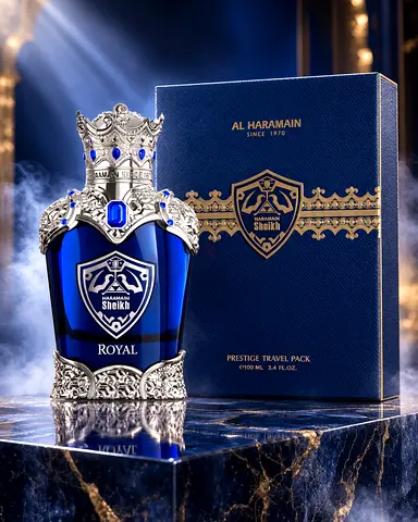 Al Haramain Sheikh Royal Eau de Parfum - 100ml (Blue Royal Bottle)