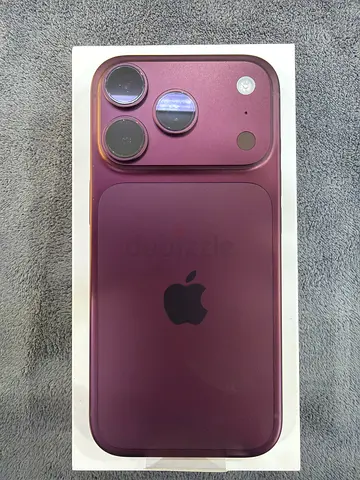 IPHONE 18 PRO 256 GB TRA BURGUNDY battery 100 with box JUST ACTIVE