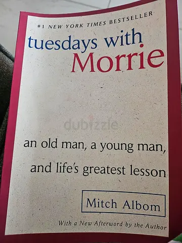 Tuesdays with Morrie. Book for sale