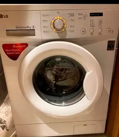 (2025) LG 8kg ( Sound-Less ) FREE DELIVERY Front Load Inverter Washing Machine For Sale