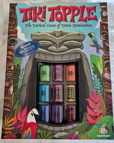 Brand New Tiki Topple Tactical Game