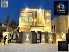 A distinctive villa in Al Helio—available for the first time—featuring a ground-floor room and a
