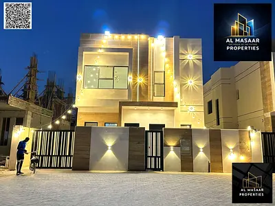 A distinctive villa in Al Helio—available for the first time—featuring a ground-floor room and a sp